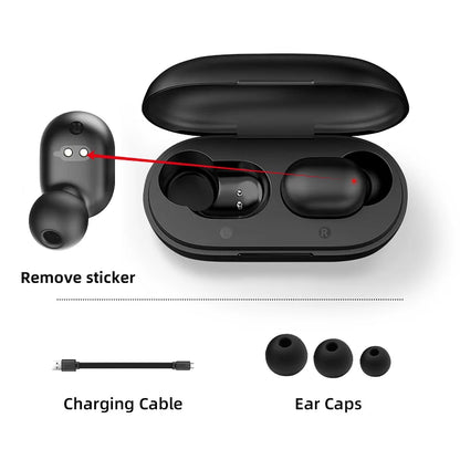 Mini Wireless Headphones With Mic