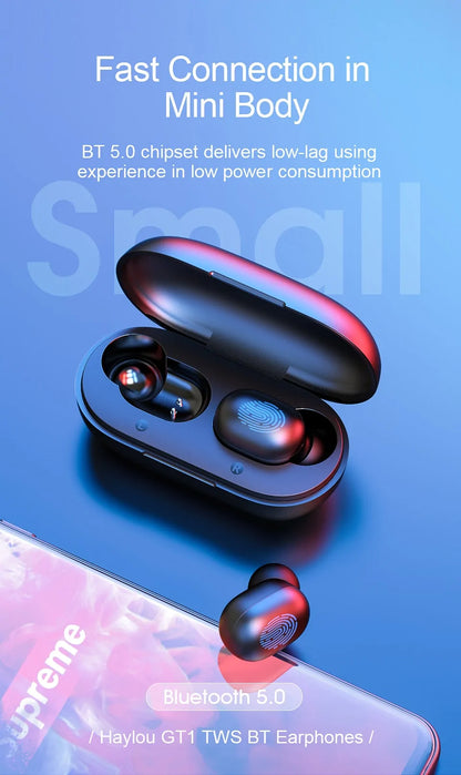 Mini Wireless Headphones With Mic