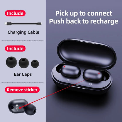 Mini Wireless Headphones With Mic