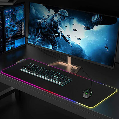 RGB Luminous Gaming Mouse Pad